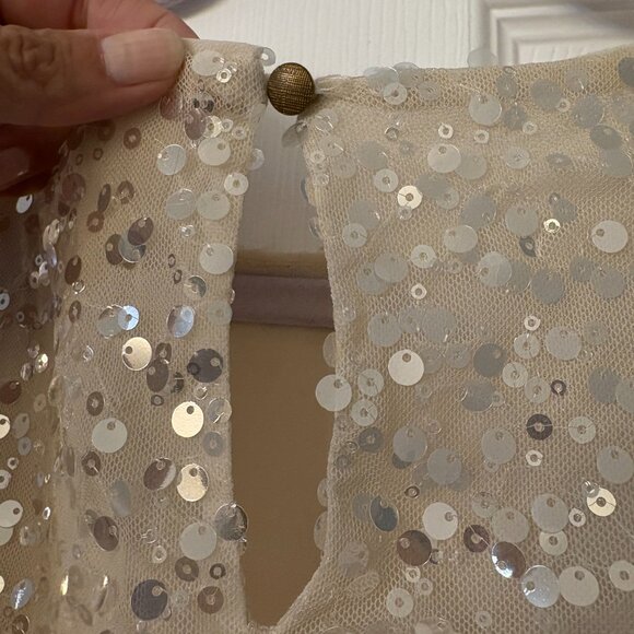 Anthropologie Pamela Sequined Blouse - Size Small - Picture 2 of 8